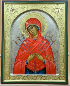 Богородица «Семистрельная» Образец 14 Кемерово