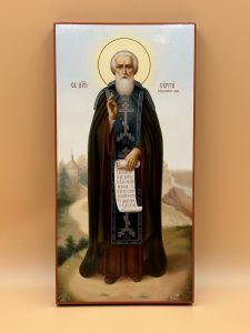 Икона «Сергий Радонежский Преподобный» Кемерово